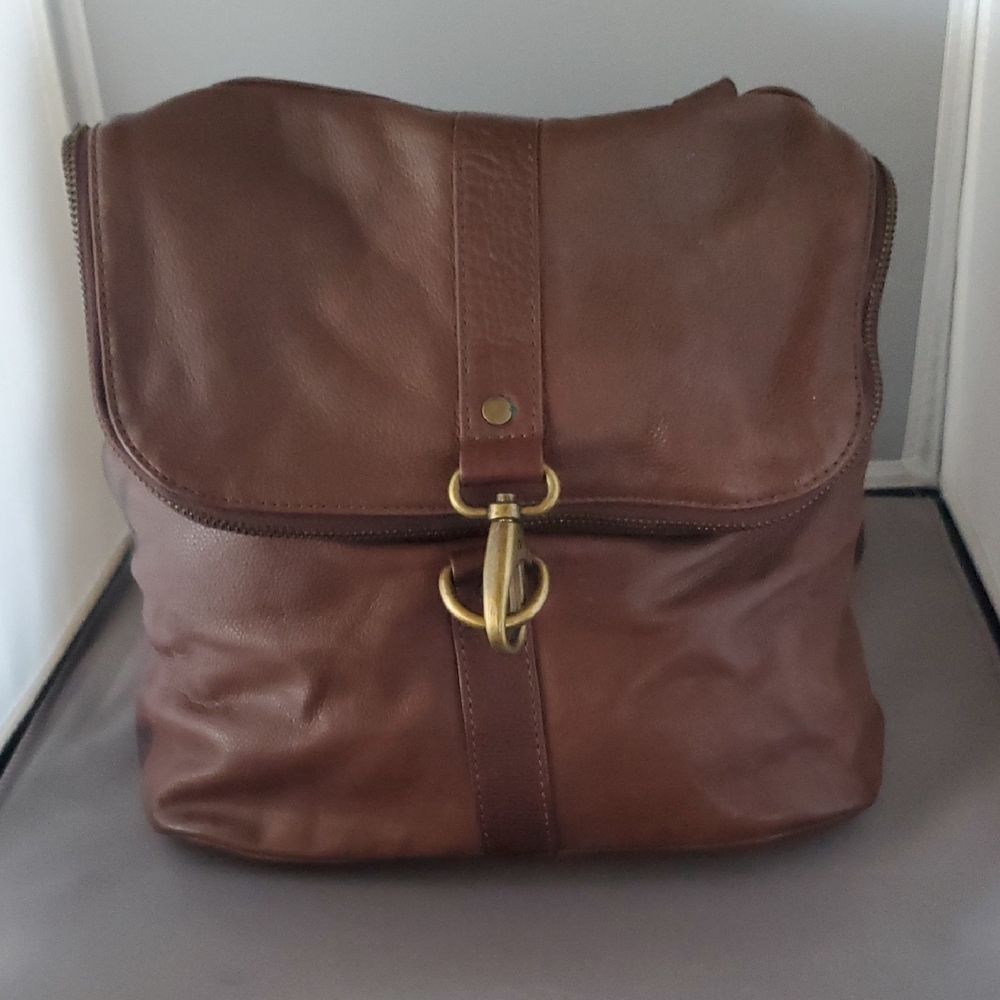 Fat Face Pia Mulifuctional Brown Leather Adjustab… - image 1